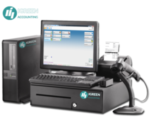 iGreen accounting on cash register for Dubai