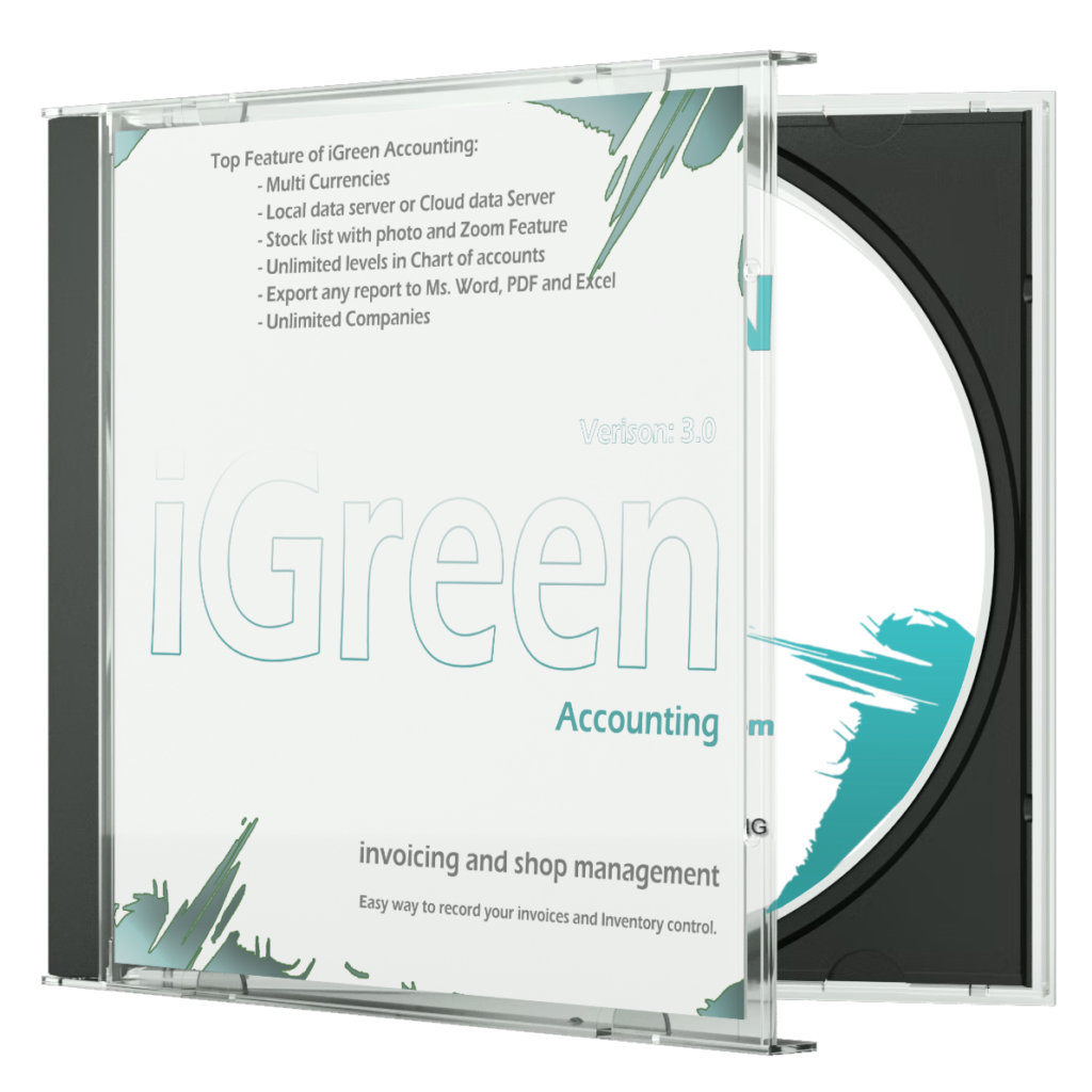 iGreen accounting software cd
